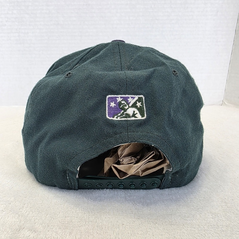 Vintage Augusta GreenJackets Snapback‎ Hat Cap MiLB New Era Pro Model 90s - Picture 4 of 11